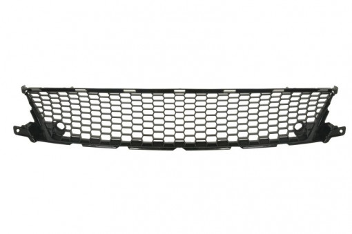 Grila bara fata (Mijloc, cu gauri senzori parcare, plastic, negru) LEXUS IS III 2013-2016