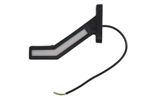 Lumina clarificare dreapta, portocaliu/rosu/alb, LED, suprafata, lungime cablu 400mm, cu brat lung, 12/24V (indicator dinamic; tip: neon; cu functie de semnalizator spate) potrivit ADR