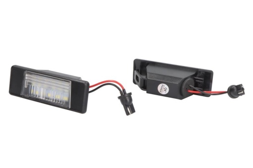 Lumina numar inmatriculare, culoare lumina: alb, 12V, cu aprobare circulatie potrivit NISSAN JUKE, NV200, NV200 / EVALIA, PULSAR, QASHQAI I, QASHQAI II, X-TRAIL, X-TRAIL II 11.06-