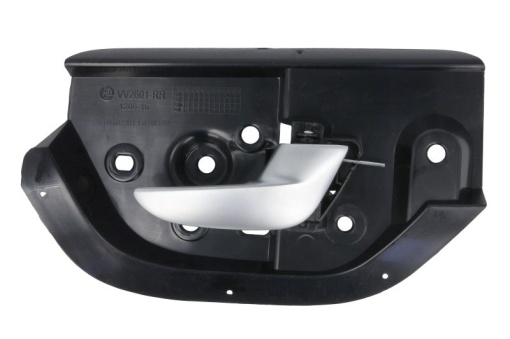 Maner usa Spate Dreapta (interior, crom/negru) potrivit VOLVO S60 I, V70 II, XC70 I 2.0-2.5D 11.97-04.10