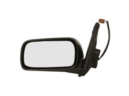 Oglinda stanga electrica, convex, cu carcasa NISSAN ALMERA N15 4D/5 usi intre 1995-2000
