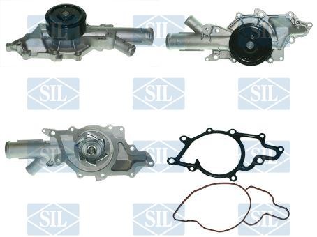 Pompa apa cu garnitura potrivit MERCEDES C (CL203), C T-MODEL (S203), C T-MODEL (S204), C (W203), C (W204), CLC (CL203), CLK (C209), E T-MODEL (S211), E (VF211), E (W211) 2.1D/2.2D/2.7D 03.02-06.11