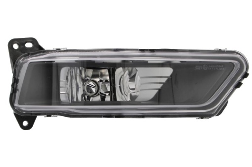 Proiector ceata dreapta (H7, cu iluminare curba) 24V potrivit MAN TGL I, TGL II, TGM I, TGM II, TGS I, TGS II, TGX I, TGX II 04.05-
