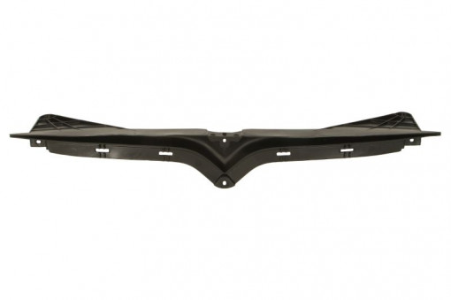 Protectie bara fata parte superioara, plastic, crom potrivit TESLA MODEL S LIFT 04.16-12.20