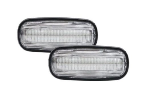 Semnalizator stanga/dreapta (transparent, LED, dinamic indicator) potrivit LAND ROVER DEFENDER, DISCOVERY II, FREELANDER 2, FREELANDER I 1.8-4.0 02.98-02.16