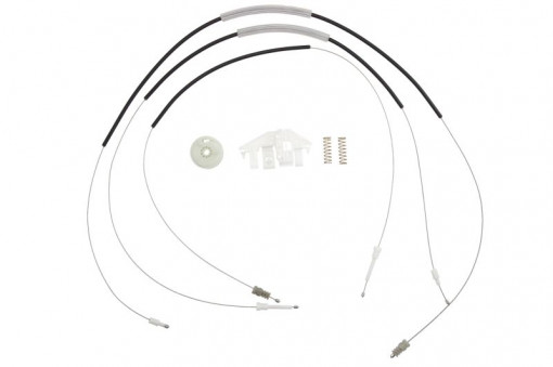 Set reparatie macara geam dreapta (set) potrivit CITROEN JUMPY II; FIAT SCUDO; PEUGEOT EXPERT, EXPERT TEPEE 01.07-
