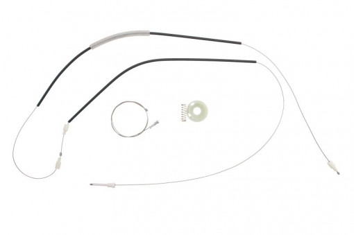 Set reparatie macara geam stanga/dreapta (cabluri, electric) potrivit FORD FOCUS I 10.98-06.07