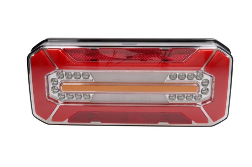 Stop spate stanga/dreapta (LED, 12/24V, cu intermitent, cu lumini ceata, lumina de marșarier, cu stop, lumina de parcare, reflector, lungime cablu: 0,2m)