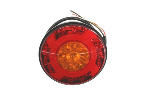 Stop spate stanga/dreapta LUCY (LED, 12/24V, cu intermitent, cu stop, lumina de parcare, lungime cablu: 1,5m)