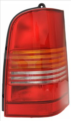 Stop tripla lampa spate dreapta (Semnalizator portocaliu, culoare sticla: rosu) MERCEDES Clasa V 1996-2003