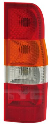 Stop tripla lampa spate stanga (Semnalizator portocaliu, culoare sticla: rosu) FORD TRANSIT BUS/CAROSERIE/PLATFORMA/SASIU 2000-2006