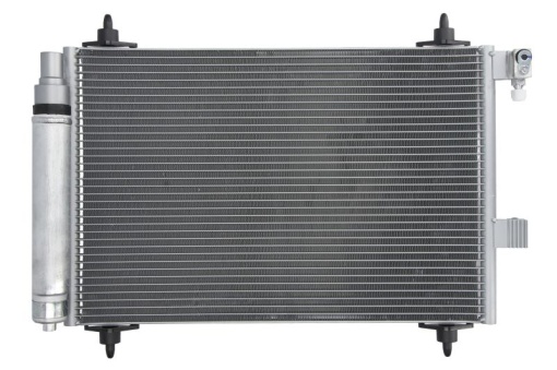Condensator climatizare (cu uscator) potrivit CITROEN C5 II, C5 III, C5 II/KOMBI, C6; PEUGEOT 206, 407, 407/KOMBI 1.1-3.0 08.98-