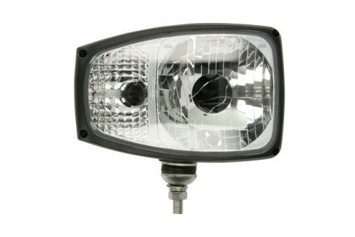 Far dreapta (H4/PY21W/W5W, manual, culoare insert: crom platinat, culoare indicator: transparent) potrivit CATERPILLAR TH