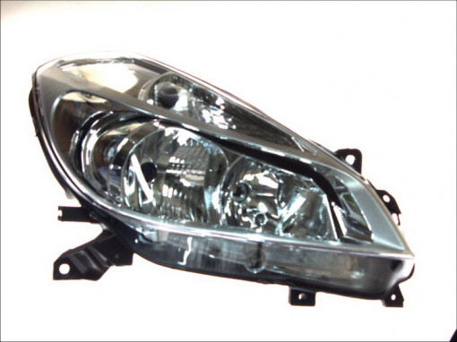 Far Dreapta (halogen, H1/H7, electric, fara motoras, culoare semnalizator: transparent) potrivit RENAULT CLIO III, CLIO III/HATCHBACK -04.09