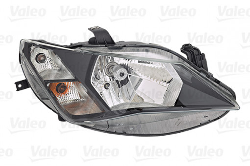 Far Dreapta (halogen, H4/W5W, electric, cu motor) potrivit SEAT IBIZA IV, IBIZA IV SC, IBIZA IV ST 05.15-