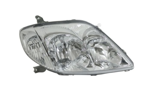 Far Dreapta (halogen, H7/HB3, electric, culoare insert: cromat) potrivit TOYOTA COROLLA -12.07