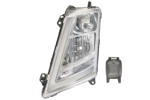 Far fata Stanga (H1/H7/LED/PY21W, manual, culoare insert: argintiu) potrivit VOLVO FH II, FH16 II 01.12-