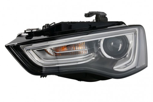 Far Stanga (bi-xenon, D3S/H7/LED/PWY24W, culoare insertie: negru) potrivit AUDI A5 -07.16