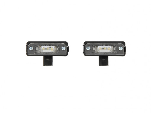Iluminare numar inmatriculare stanga/dreapta set potrivit VW BORA I, FOX, GOLF IV, JETTA III, PASSAT B6, POLO, POLO III CLASSIC, POLO IV, POLO V 05.96-