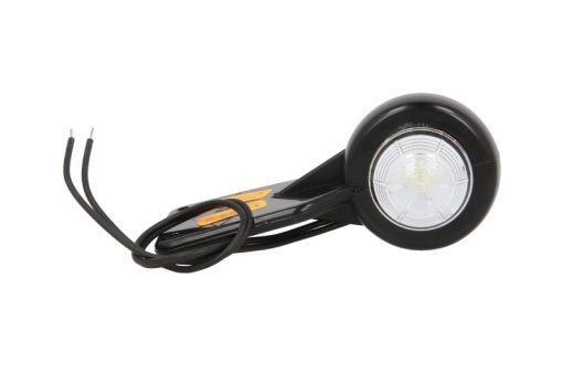 Lumina clarificare stanga, rosu/alb, LED, inaltime 99mm; latime 52mm; adancime 44mm, în relief, lungime cablu 250mm, cu cuier, 12/24V