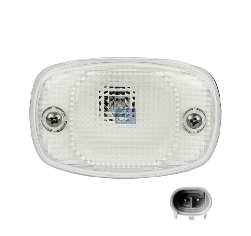 Lumina delimitare dreapta, alb, 12/24V potrivit IVECO STRALIS I 02.02-