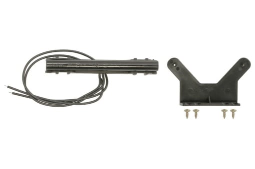 Lumini clarificare stanga/dreapta, forma: dreptunghiular, negru/alb, LED, inaltime 18mm; latime 125mm; adancime 24,5mm, în relief, lungime cablu 400mm, cu cuier, 12/24V (IP6K9K)