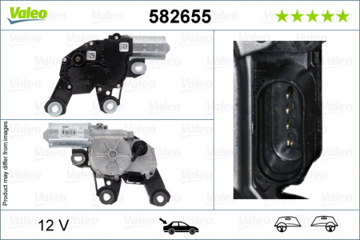 Motoras stergator Spate potrivit AUDI A4 ALLROAD B9, A4 B9, Q7 01.15-