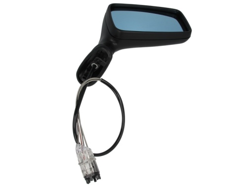 Oglinda laterala Dreapta (mecanic, convexa, albastru) potrivit AUDI 80 B3, 80 B4, COUPE B2, COUPE B3, QUATTRO