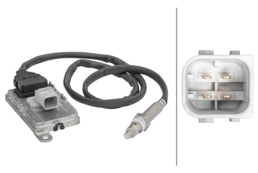 Senzor NOx (inainte de convertorul catalitic) potrivit SCANIA G II, K, L, N BUS, P I, P II, R I, R II, S DC07.101-OC13.101 01.13-