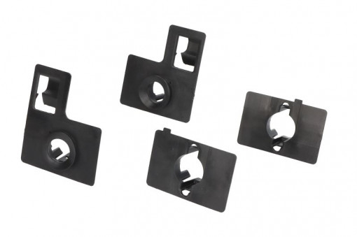 Set montare senzori parcare spate (4 buc., plastic, negru) potrivit OPEL CORSA F 05.19-