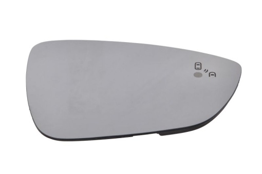 Sticla oglinda dreapta (convex, cu incalzire, asistent pentru schimbarea benzii) potrivit FORD FOCUS IV 04.18-09.21