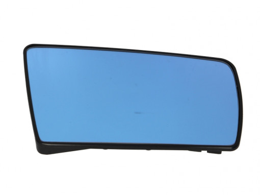 Sticla oglinda exterioara dreapta asferica, albastru, convex MERCEDES Clasa C W202, E W210, S W410 intre 1991-2003