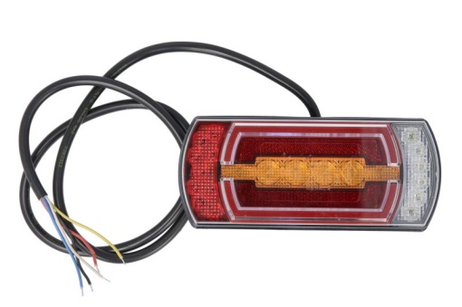 Stop spate stanga/dreapta Cleo Max (LED, 12/24V, cu intermitent, lumina de marșarier, cu stop, lumina de parcare, reflector, lungime cablu: 1m)