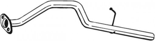 Teava esapament Spate potrivit DAIHATSU CUORE VI 1.0 05.03-