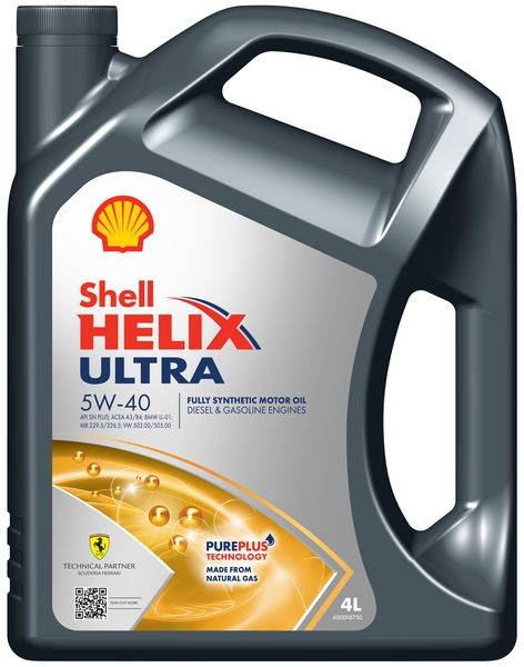 Ulei motor Helix (4L) 5W40 ;API SN PLUS; ACEA A3; B3; B4; BMW LL-01; CHRYSLER MS-10725; CHRYSLER MS-12991; FIAT 9.55535 N2; FIAT 9.55535 Z2; MB 226.5; MB 229.5; PORSCHE A40; PSA B71 2296; RENAUL