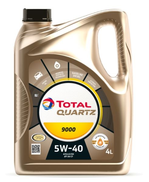 Ulei motor Quartz (1x4L) 5W40 ;API CF; SN; ACEA A3; B4; FIAT 9.55535 G2; FIAT 9.55535 M2; FIAT 9.55535 N2; FIAT 9.55535 Z2; MB 229.5; PORSCHE A40; PSA B71 2296; RENAULT RN 0700; RENAULT RN 0710; VW 50