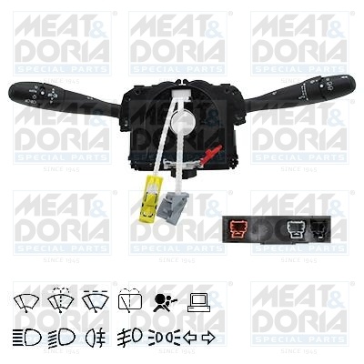 Comutator coloana directie (control computer; Indicatorii; lumini; stergatoare) potrivit CITROEN BERLINGO MULTISPACE, BERLINGO/MINIVAN, JUMPY II, JUMPY III; PEUGEOT EXPERT, EXPERT TEPEE 01.07-