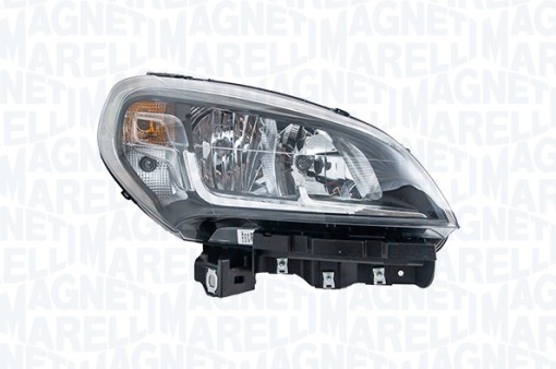 Far dreapta (H7/H7/PY21W/W21W, cu bec, culoare insert: negru) potrivit FIAT DOBLO II 02.10-12.22