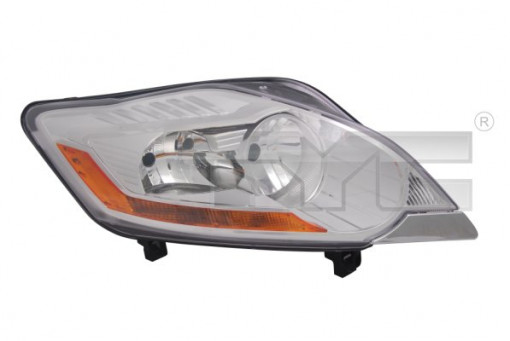 Far dreapta (H7, reglaj electric, cu motoras, fundal cromat) FORD KUGA I