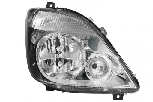 Far dreapta (H7, reglaj electric, cu motoras, fundal cromat) MERCEDES SPRINTER 3,5-T (906), SPRINTER 3-T (906), SPRINTER 4,6-T (906), SPRINTER 5-T (906)