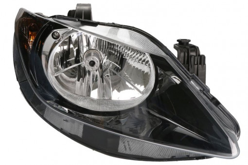 Far Dreapta (halogen, H4, electric, cu motor, culoare insertie: intuneric, culoare semnalizator: transparent) potrivit SEAT IBIZA IV, IBIZA IV SC, IBIZA IV ST -03.12