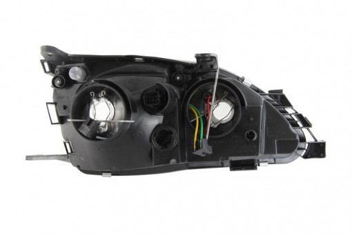 Far Stanga (H1/H7, electric, fara motoras, culoare insertie: cromat) potrivit TOYOTA AVENSIS -03.03