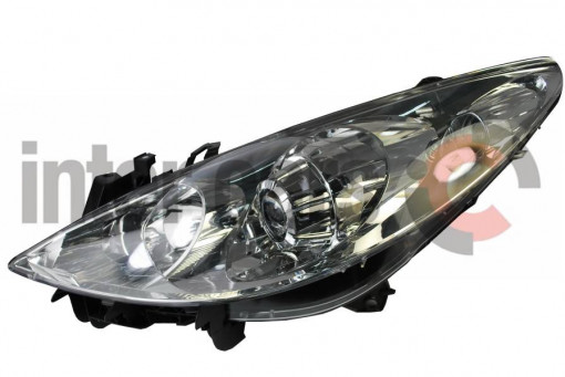 Far stanga (H1/H7, reglaj electric, cu motoras) PEUGEOT 307 2005-2007
