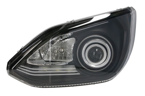 Fat stanga (Bi-Xenon/H15/LED, culoare insert: negru) potrivit SETRA 500 01.12-