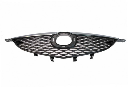 Grila radiator (salon, crom/negru) potrivit MAZDA 3 1.3-2.3 10.03-12.09 -12.06
