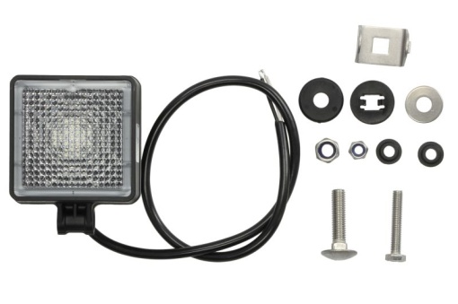 Lumina lucru (LED, 12/24V, 12W, 800lm, numar elemente LED: 2, lungime: 68mm, inaltime: 67mm, adancime: 70mm, lungime cablu: 0,5m, lumina dispersata)