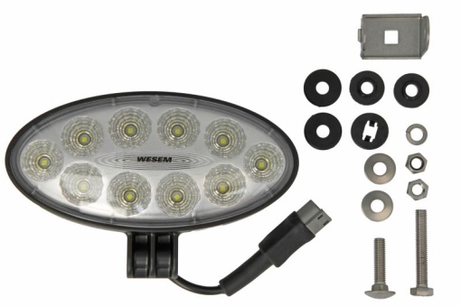 Lumina lucru (LED, 12/24V, 28W, 2200lm, numar elemente LED: 10, lungime: 176mm, inaltime: 87mm, adancime: 86mm, lungime cablu: 0,15m, cadru din plastic; carcasa din aliaj)