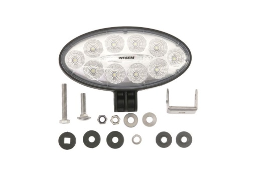 Lumina lucru (LED, 12/24V, 35W, 3000lm, numar elemente LED: 10, lungime: 176mm, inaltime: 87mm, adancime: 86mm, carcasa din aliaj; cu conector Deutsch; unghi de distributie a luminii 60 grade) se po