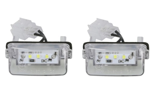 Lumina numar inmatriculare, culoare lumina: alb; set, 12V, cu aprobare circulatie potrivit DS DS 4; CITROEN BERLINGO, BERLINGO MULTISPACE, BERLINGO/MINIVAN, C3 I, C3 PICASSO, C4 GRAND PICASSO I 04.93-