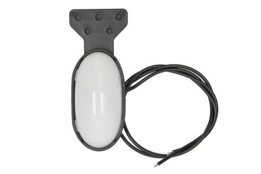 Lumini clarificare stanga/dreapta, forma: oval, alb, LED, inaltime 75mm; latime 39,5mm; adancime 31mm, în relief, lungime cablu 380mm, cu cuier, 12/24V (tip: neon, IP6K9K)